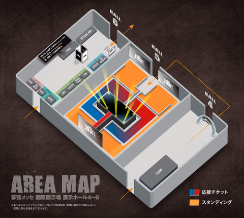 MY FIRST STORY / SiM_エリアマップ