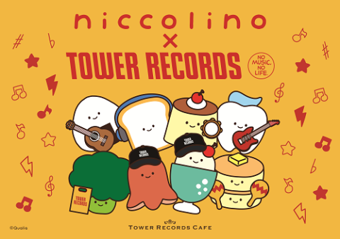 にっこりーノ × TOWER RECORDS CAFE＜表参道店