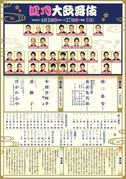 歌舞伎座　四月大歌舞伎