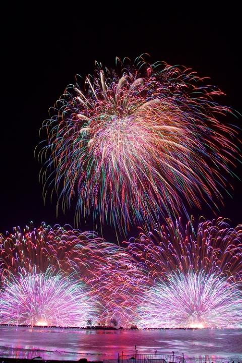 第７８回諏訪湖祭湖上花火大会