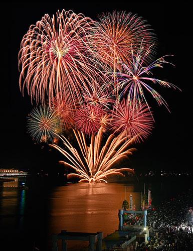 第79回塩竃みなと祭前夜祭・花火大会