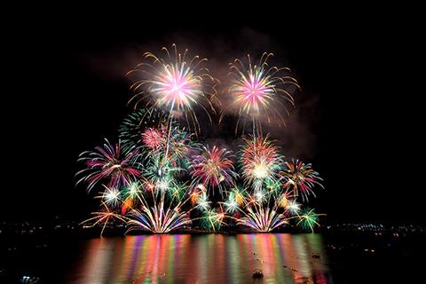 宮津燈籠流し花火大会＜有料観覧席＞