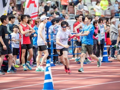 競技風景-ENJOYリレーマラソン supported by ぴあ