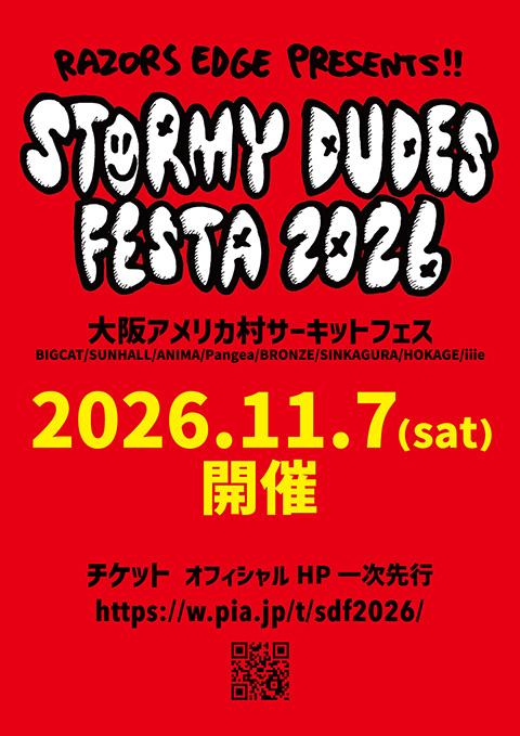 RAZORS EDGE presents STORMY DUDES