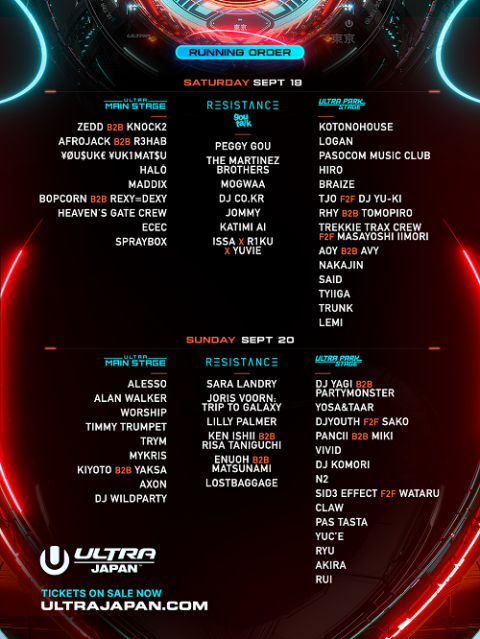 ULTRA JAPAN 2026 | チケットぴあ[チケット購入・予約]