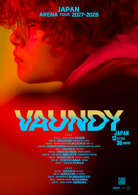 Vaundy JAPAN ARENA TOUR 2027-2028(バウンディ) | チケットぴあ[音楽
