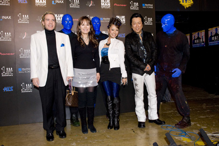 『BLUE MAN GROUP IN TOKYO』開幕1周年