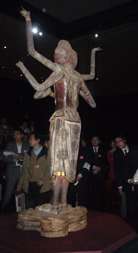 国宝　阿修羅展　内覧会の様子