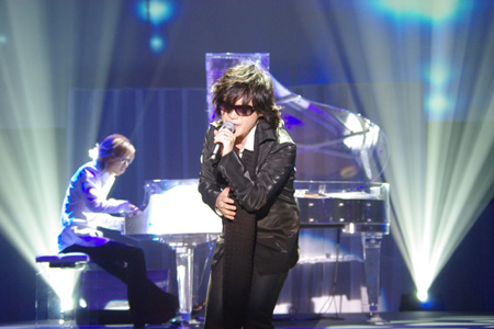 X JAPAN　YOSHIKI(piano)とTOSHI(vo)