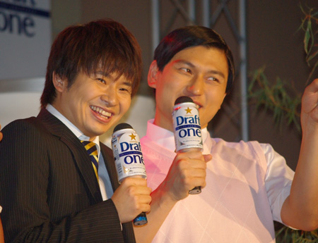 「サッポロ　ドラフトワン」新CM発表会