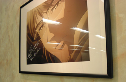 ヨン様が残したサイン