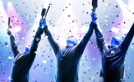 「BLUE MAN GROUP IN TOKYO」、まもなく見納め! (C)BMP