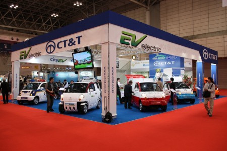 CT&Tの展示ブース