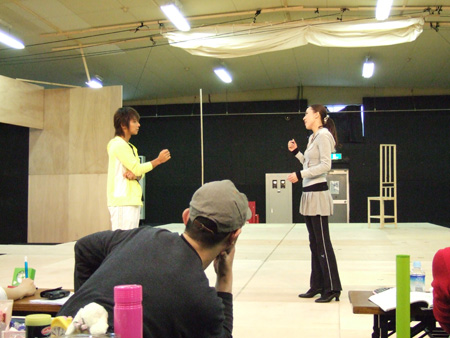 『Nine The Musical』稽古中