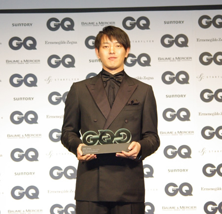 『GQ Men of the Year 2009』授賞記者会見