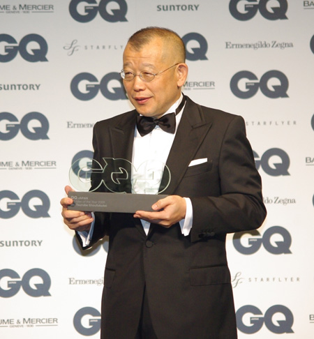 『GQ Men of the Year 2009』授賞記者会見