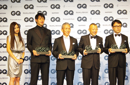 『GQ Men of the Year 2009』授賞記者会見