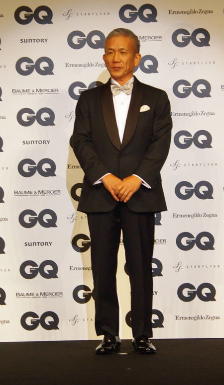 『GQ Men of the Year 2009』授賞記者会見