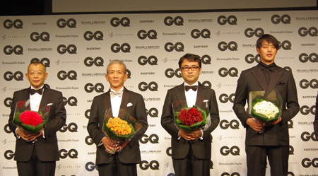 『GQ Men of the Year 2009』授賞記者会見
