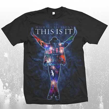 マイケル・ジャクソン THIS IS IT』Tシャツ。一番売れたのは