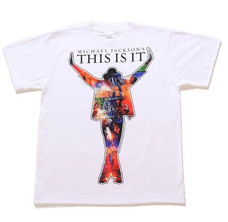 マイケル・ジャクソン THIS IS IT』Tシャツ。一番売れたのは