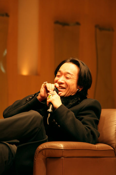 菊地成孔のNIGHT DIALOGUE WITH　第2回　撮影：鏑木清恵