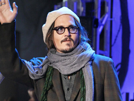ジョニー デップ Johnny depp ストール ビンテージ 希少 スカーフ