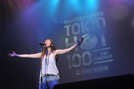 J-WAVE McDonald’s TOKIO HOT 100 AWARD 授賞式