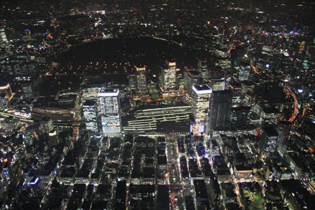 東京や横浜を一望できる
