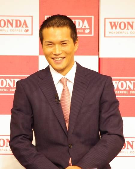 『ワンダ』新CM発表会に出席した市原隼人