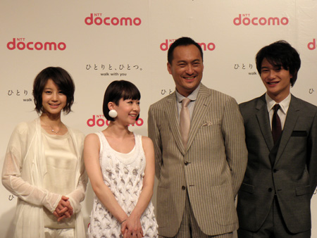 堀北真希、木村カエラ、渡辺謙、岡田将生
