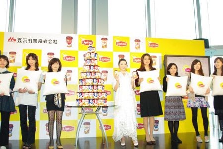 紅茶好き女子と田中麗奈