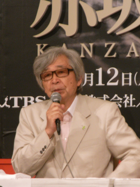 『赤坂大歌舞伎』会見より。山田洋次