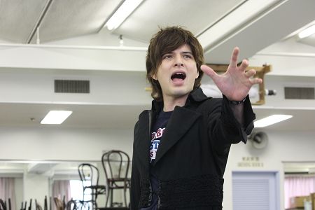 ミュージカル『エリザベート』帝国劇場稽古場での稽古の様子