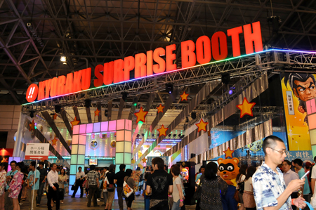 「びっくりぱちんこ 爽快 水戸黄門2」会場　撮影：森田真理