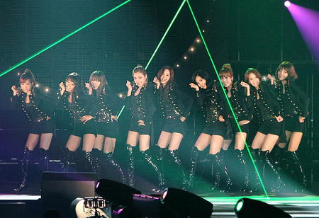 少女時代　撮影：塩島真吾