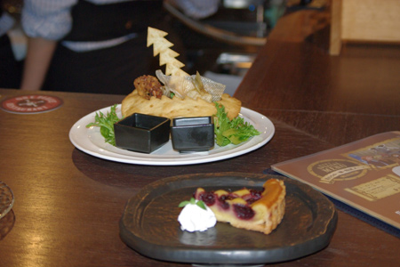 ワンピースレストランの食事メニュー