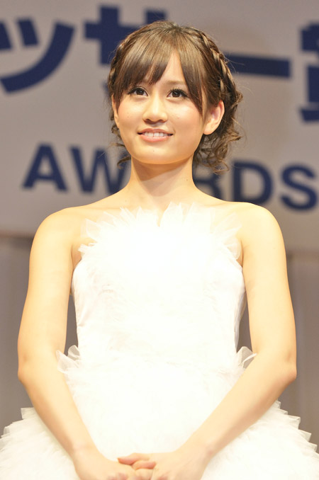 前田敦子(AKB48)　撮影:杉山正直