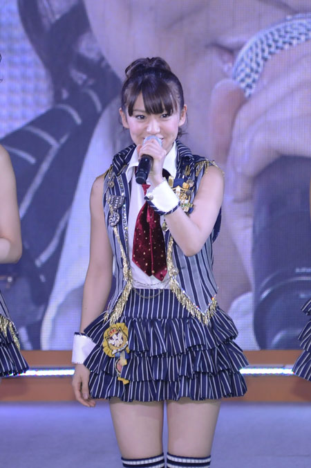 銭形平次役の大島優子(AKB48)