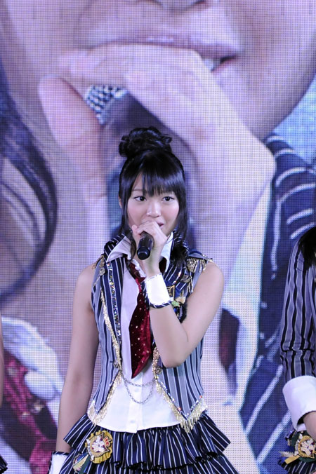 恋女房・お静役の北原里英(AKB48)