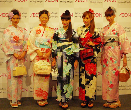 イオン「2011 Yukata Magic」のラインナップ