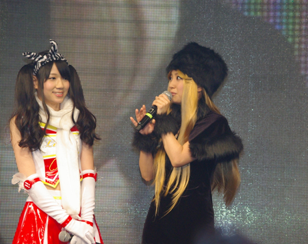 左から高田志織、古川愛李（ともにSKE48）