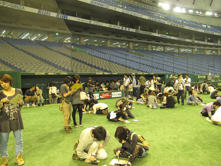 過去のリアル脱出ゲーム「あるドームからの脱出」