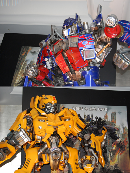 日本公開直前！ 『トランスフォーマー3』がイベント＆前夜祭を開催