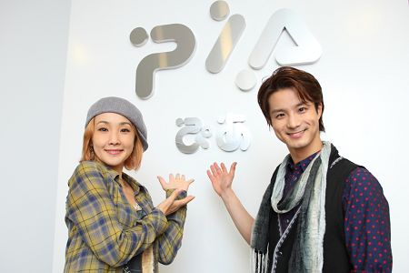 左から、濱田めぐみ、田代万里生