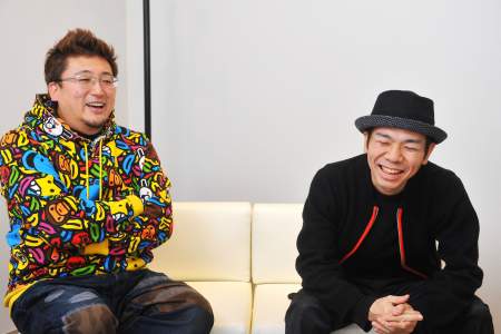 左から福田雄一、マギー　撮影:源賀津己