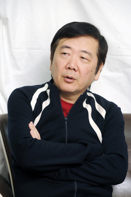 鴻上尚史　　　撮影：源 賀津己