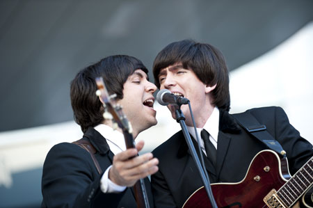 フリーライブの模様