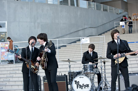 フリーライブの模様