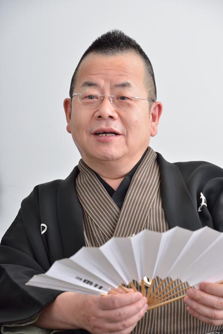 桂文珍　　撮影：大西二士男